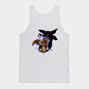 Gremlins Gizmo with Shadow man Tank Top